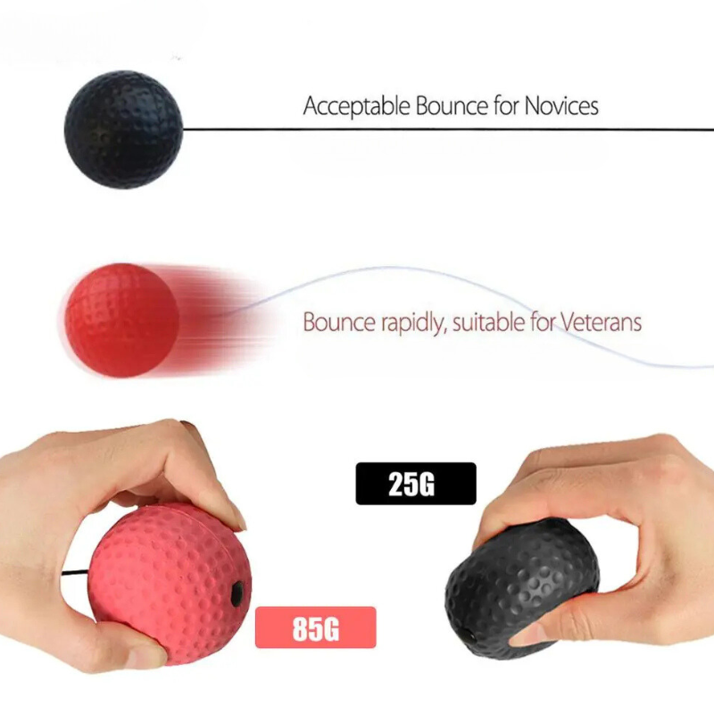 PunchPro - Balle de Réflexe pour Entraînement Boxe