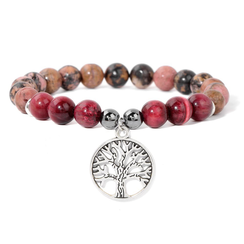 Mila - Bracelet cristal naturel arbre de vie