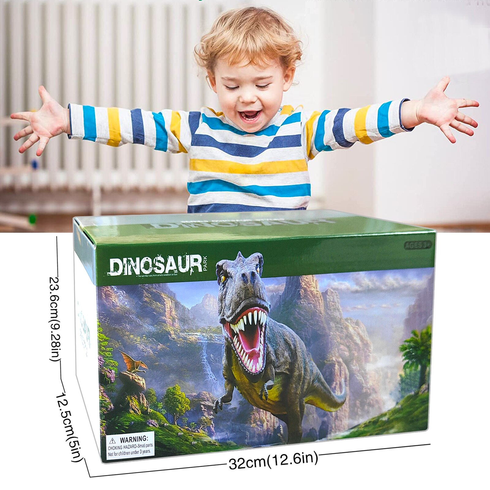 DinoExpress Train Set – Set Dino Aventure pour Enfants