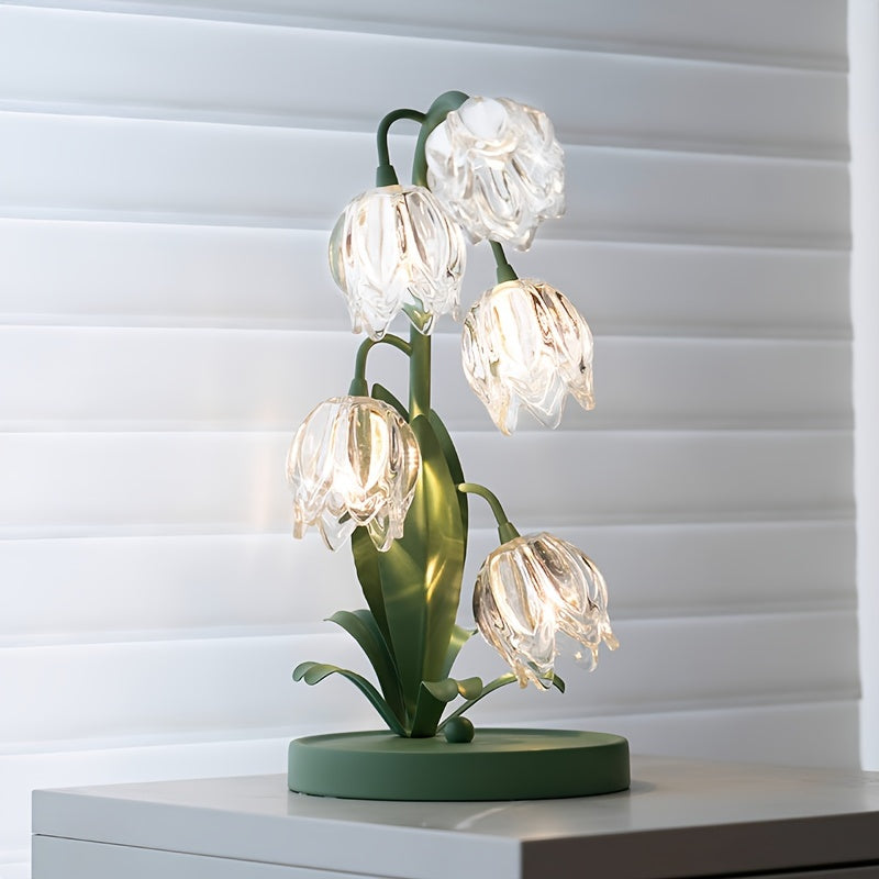 BellBloom - Lampe de table LED en forme de fleur