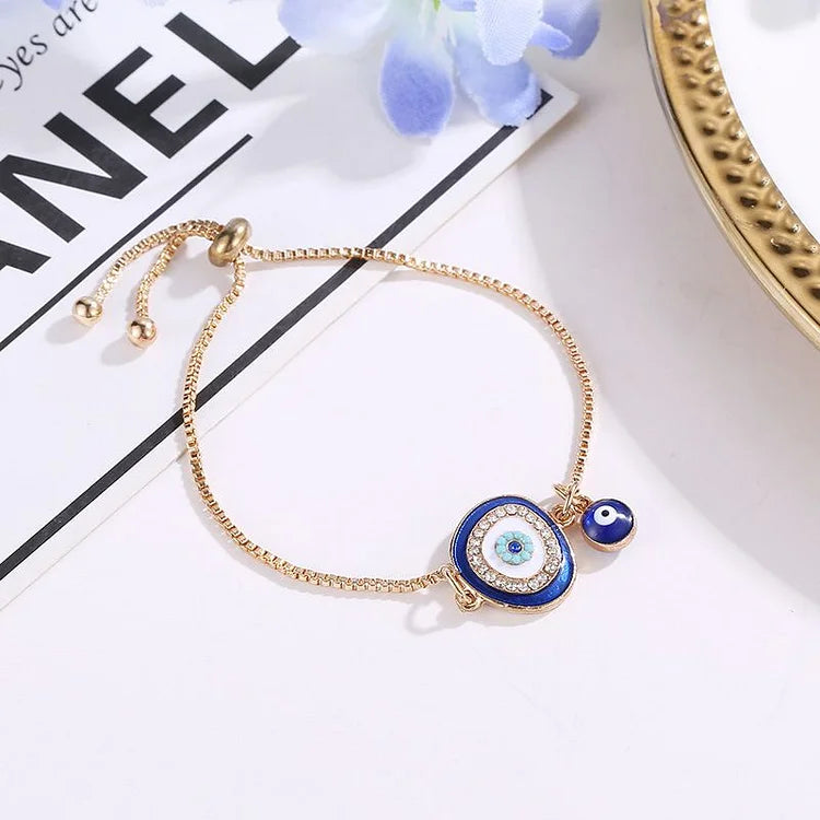 Selene - Bracelet ethnique mauvais œil au style unique