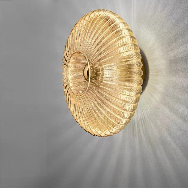 Lumivéra – Applique Murale en Verre Élégante pour une Lumière d’Ambiance