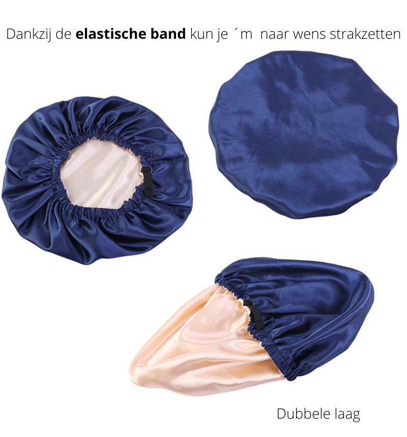 SatinGlow - Bonnet de Nuit en Satin Protecteur