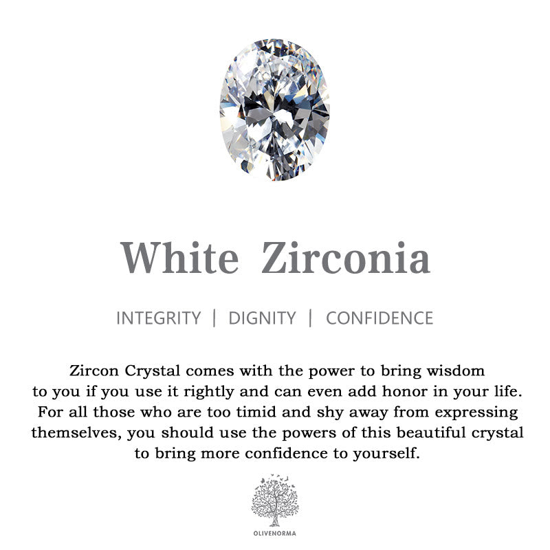 Amara - Collier pendentif tarot doré en zircone