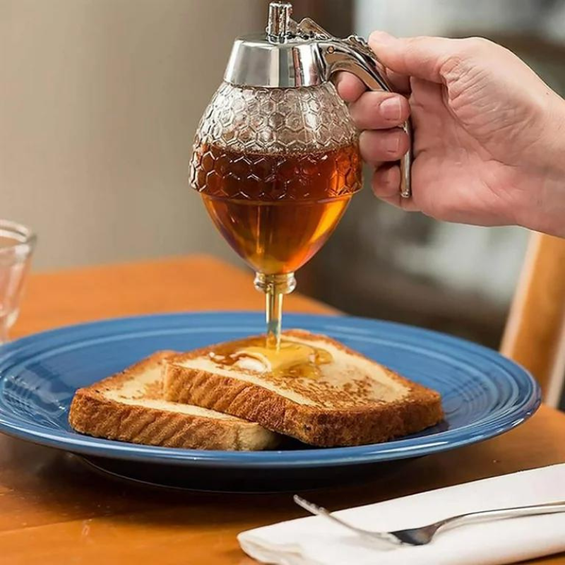 HoneySaver - Distributeur de miel élégant et pratique