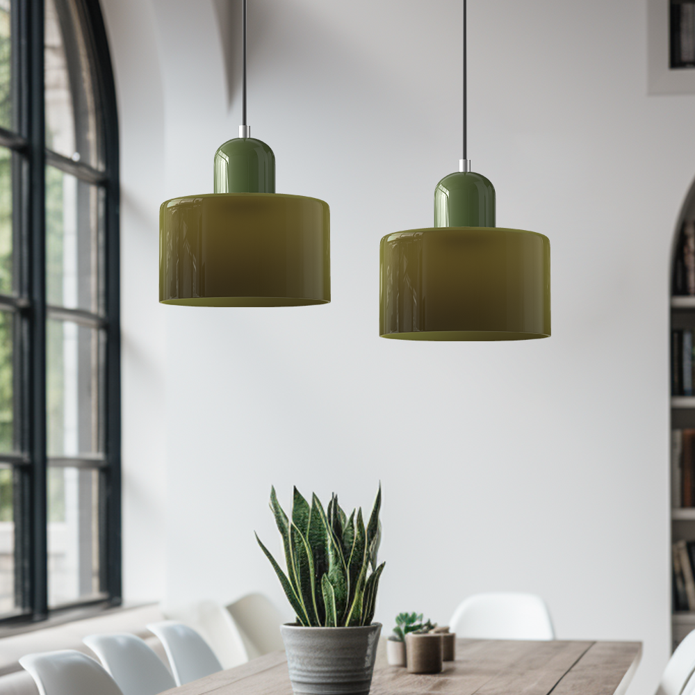 Créavia – Suspension en Verre Créatif Bauhaus | Élégance et Design pour un Intérieur Raffiné