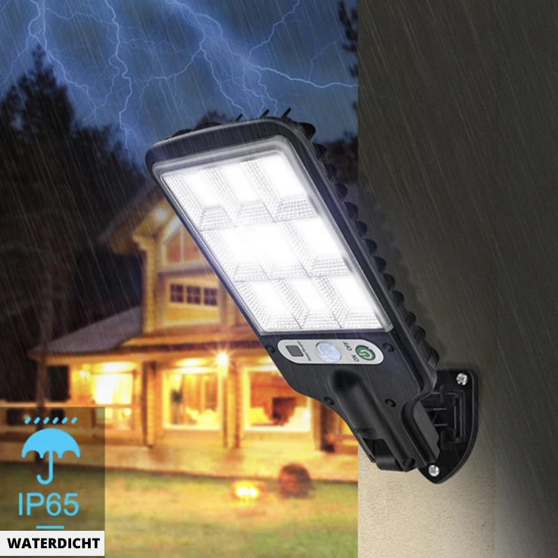 SunGlow - Lampe solaire LED étanche IP65 pour jardin