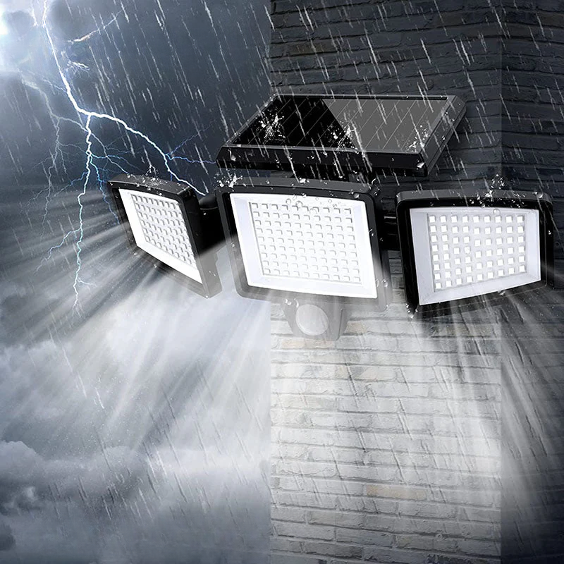 Secureshine - Projecteur Solaire LED de Sécurité avec Détecteur de Mouvement