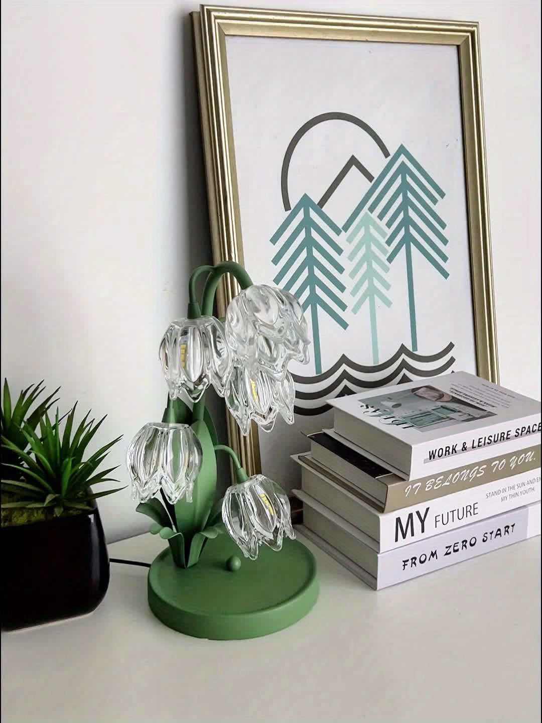 BellBloom - Lampe de table LED en forme de fleur