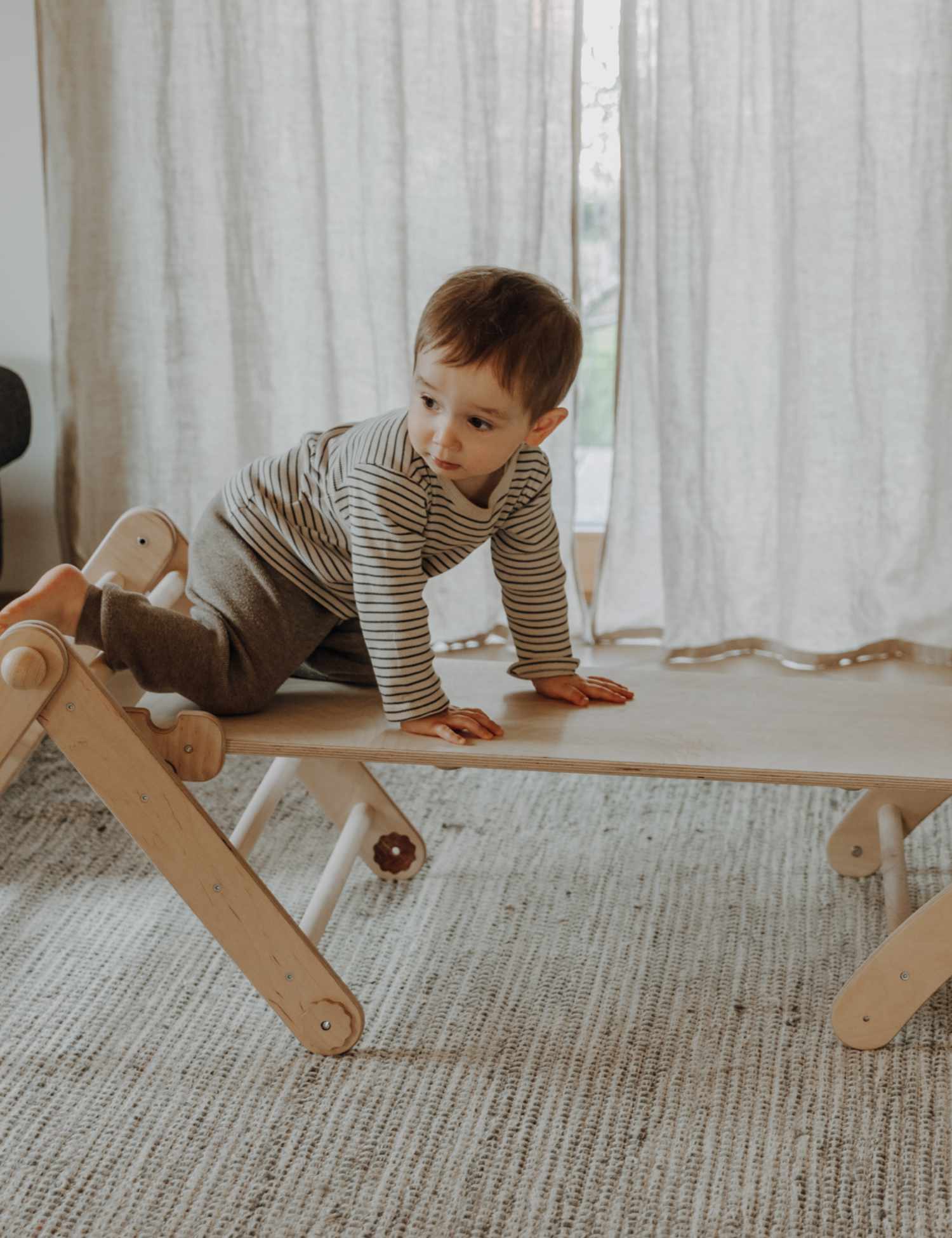 SlideClimber Board – Planche Escalade Toboggan 100 cm