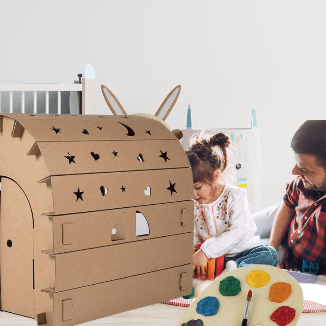 Montessori Kartonset Créatif – Figures DIY à Jouer