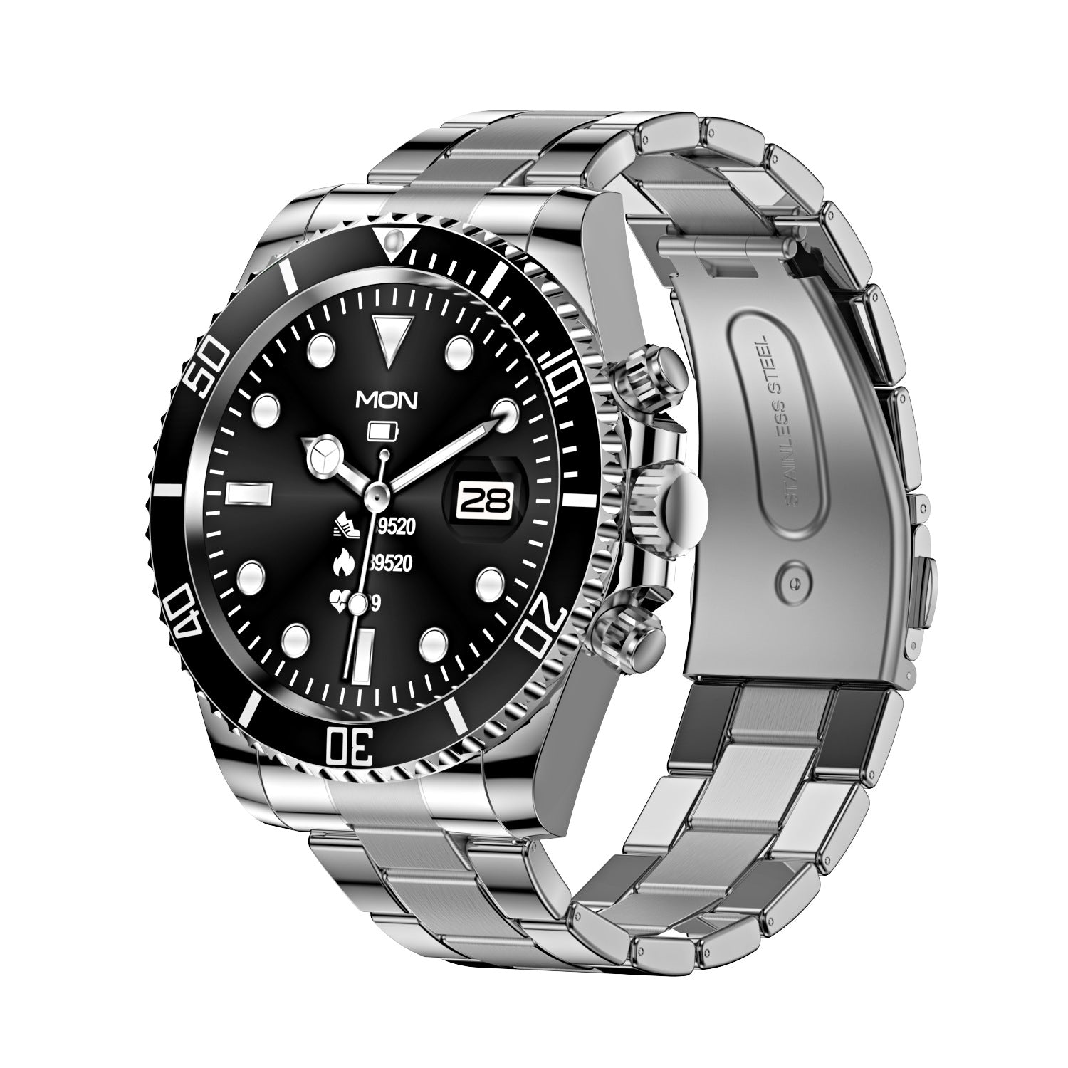 PowerTech Smartwatch - Moniteur Santé Actif Stylé