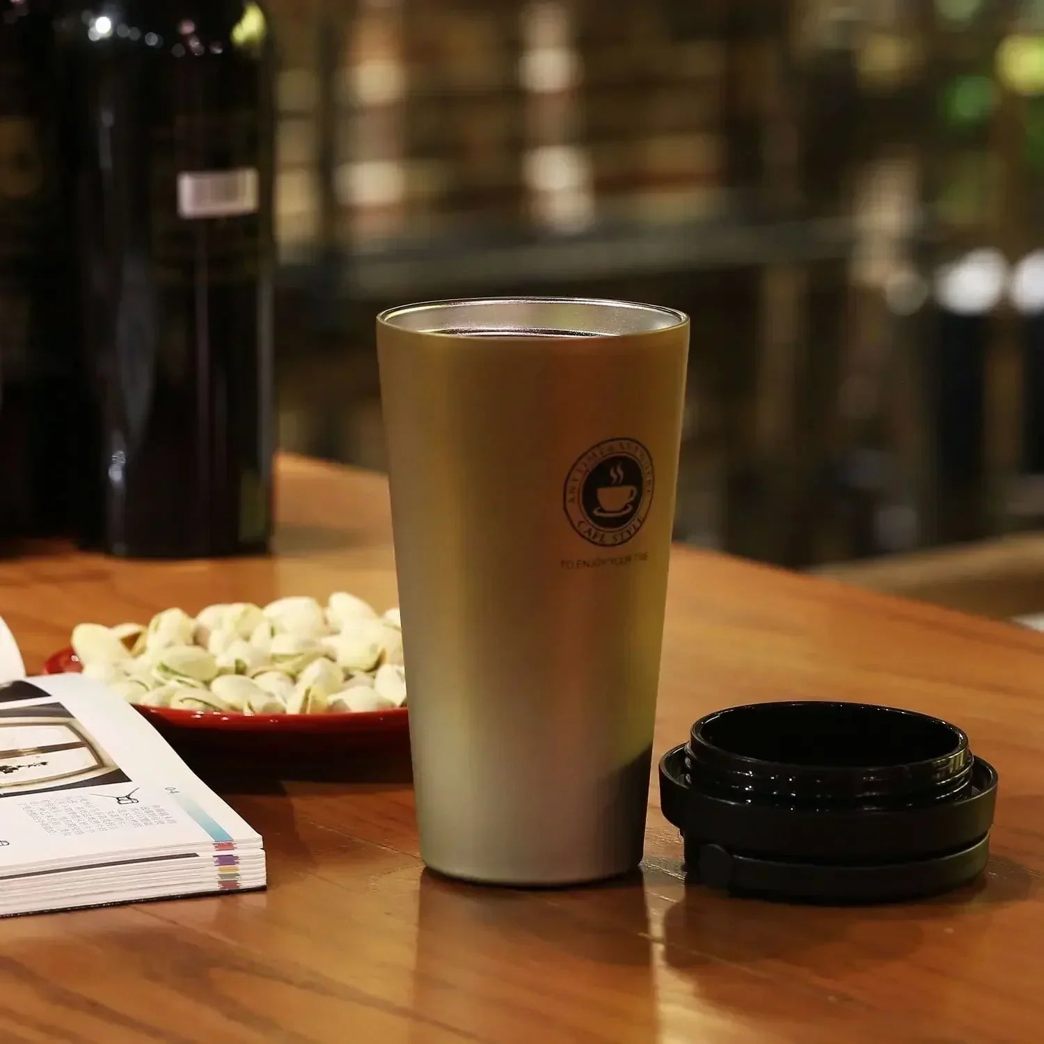 ThermaSip - Mug Voyage Isolant Café pour la Route