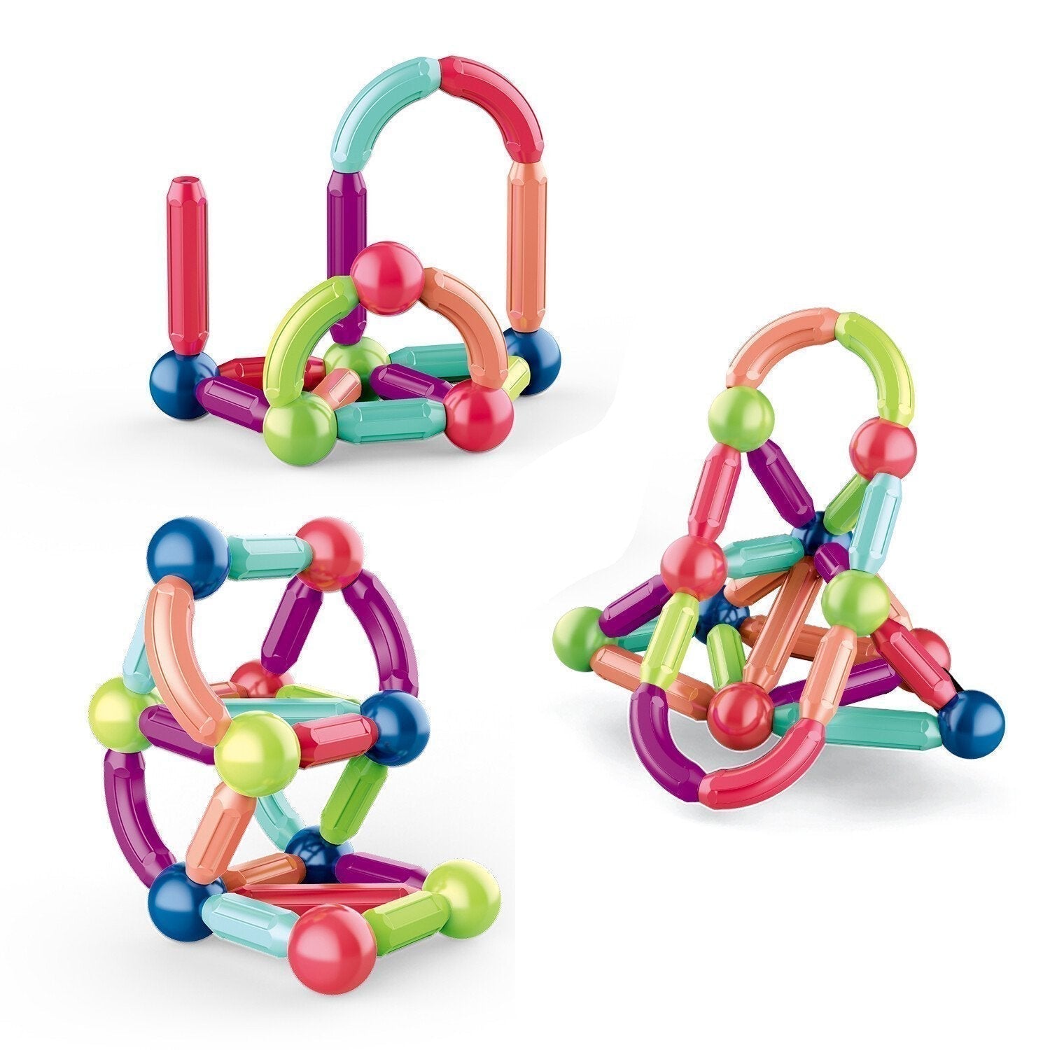MagicBlocks Toy – Jeu Magnétique Créatif