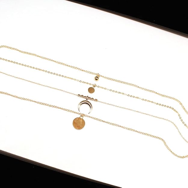 Selania - Collier croissant de lune