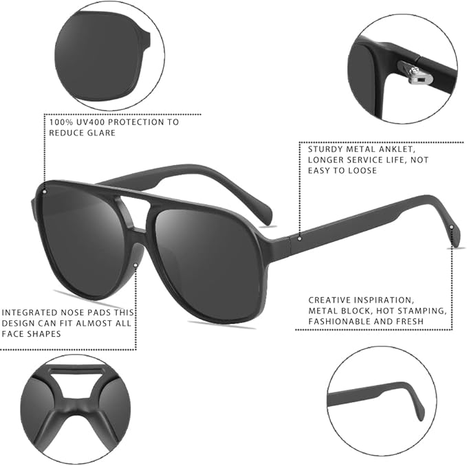 AviatorIndie - Lunettes Rétro pour Aventuriers