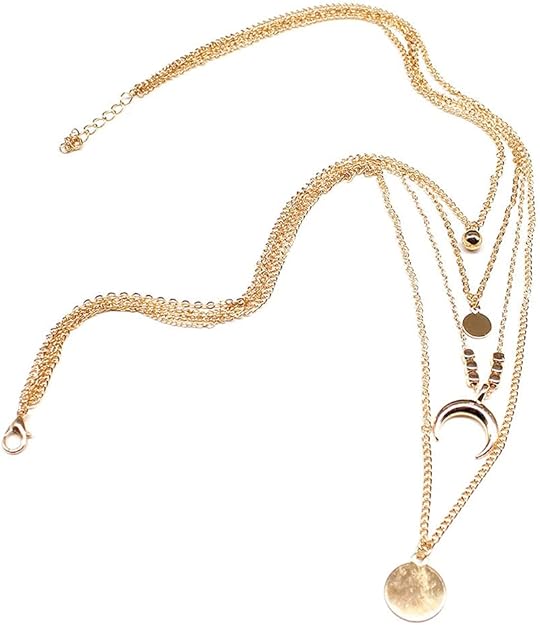 Selania - Collier croissant de lune