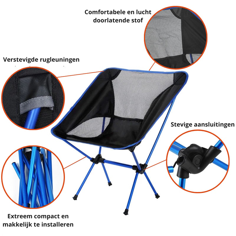 MoonFold Chair - Chaise Pliante Compacte Extérieur