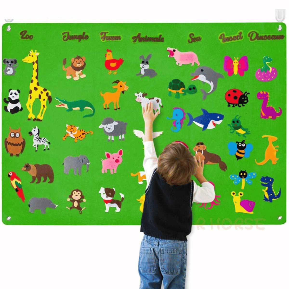 StoryCraft Felt Board – Tableau Feutre Créatif