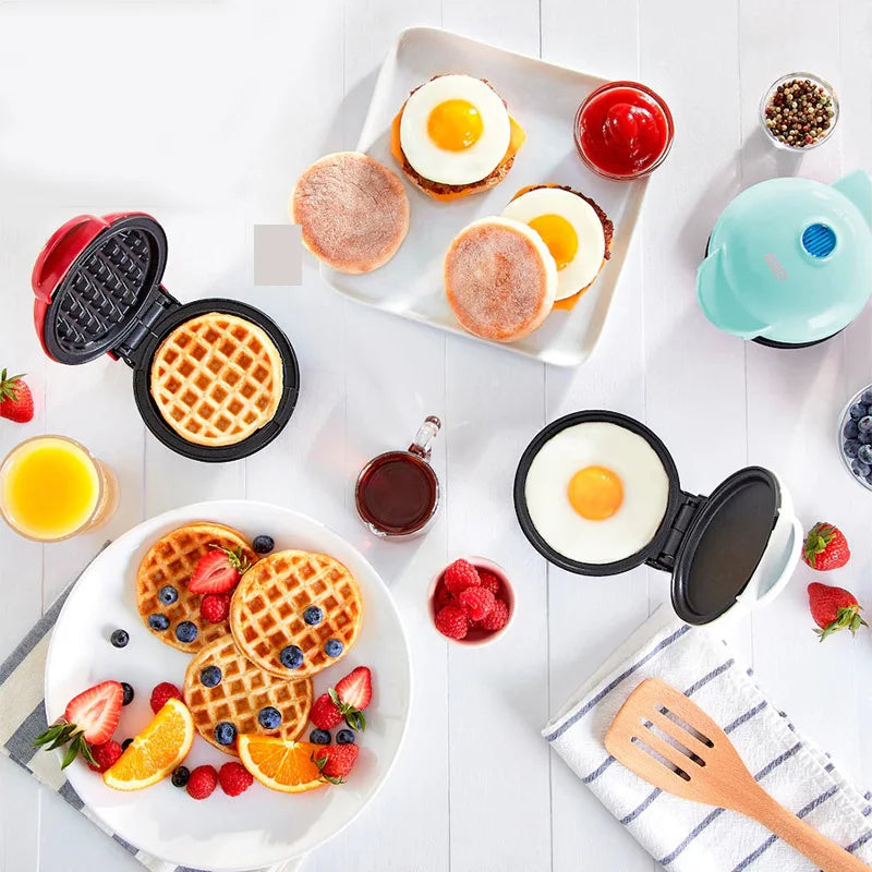 WaffleMaster Mini – Petit-Déjeuner Rapide et Savoureux