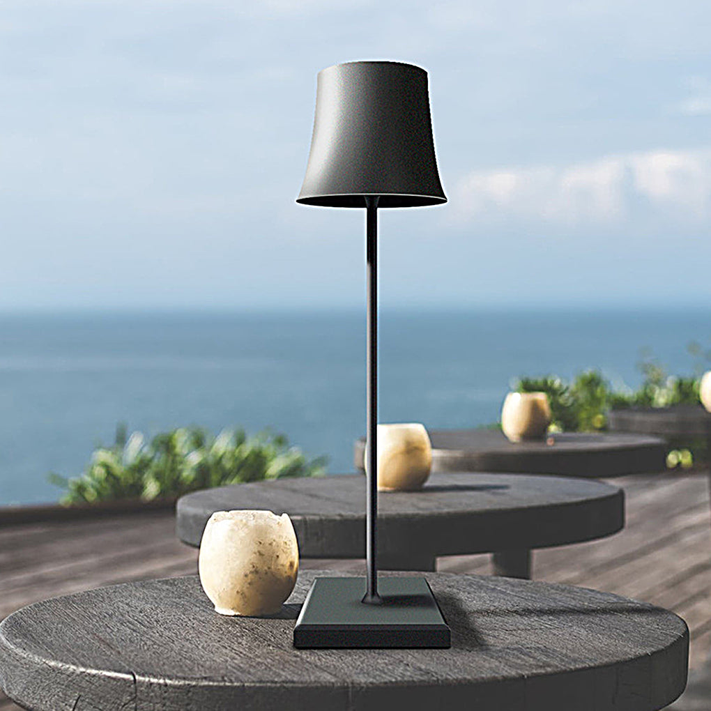 StylishGlow - Lampe de table tactile sans fil rechargeable