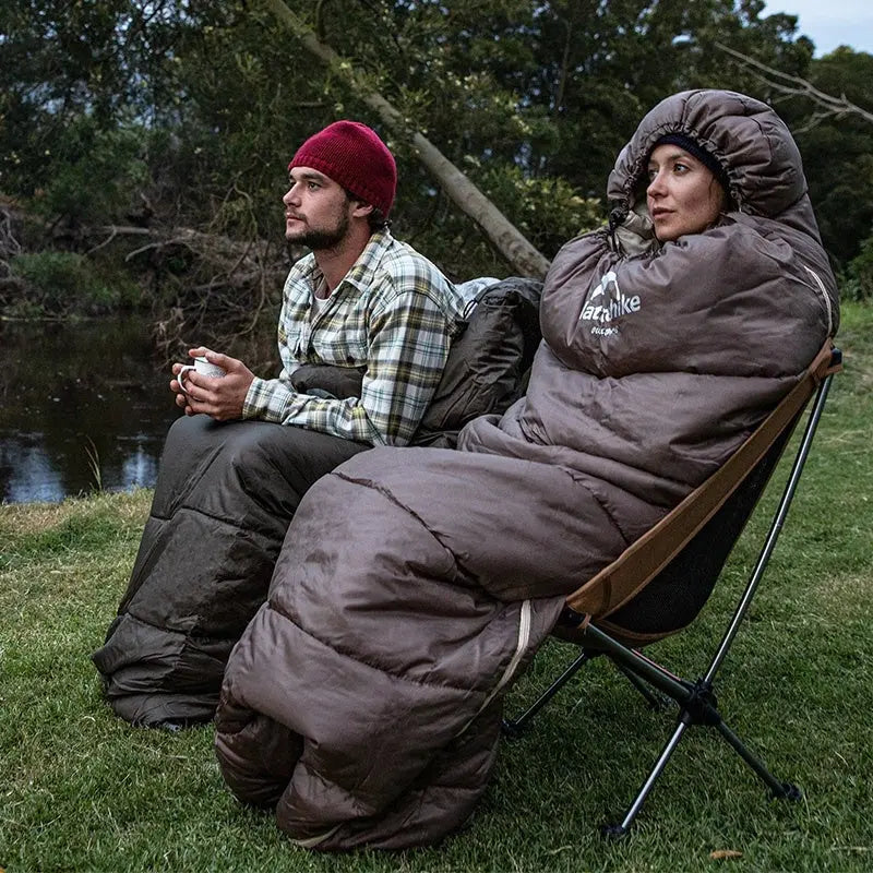 AlpineTrail - Sac de Couchage Momie Luxe Aventuriers