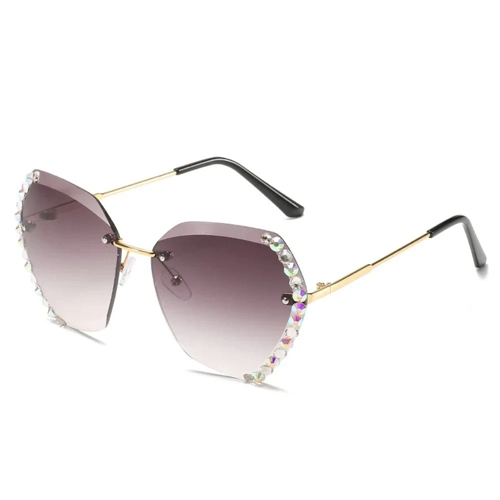 Sabrina Shades - Lunettes de Soleil Oversize de Luxe