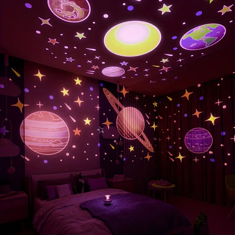 StarMagic Projector – Veilleuse Ciel Étoilé Enfant