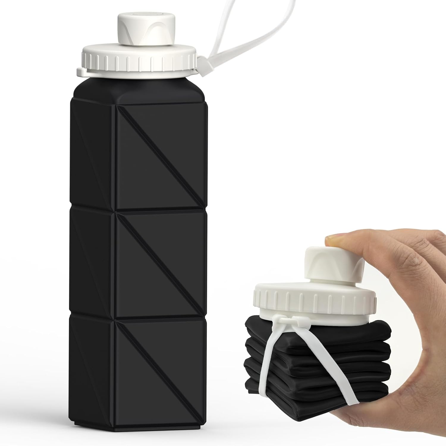 FlexiBottle – Gourde Silicone Compacte 610ml