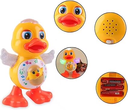 DiscoDuck - Veilleuse LED avec Canard Dansant