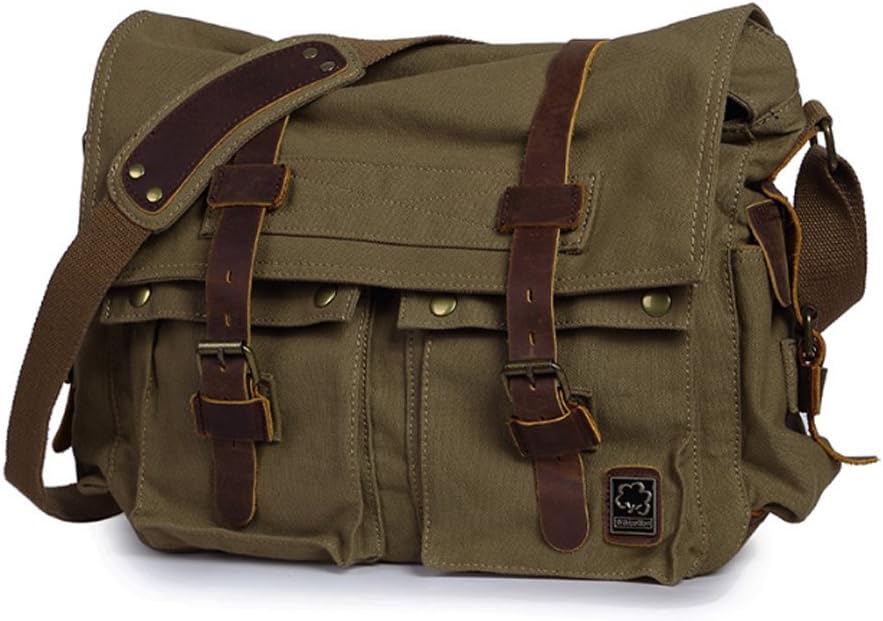 RetroCarry Bag - Sacoche Laptop Canvas Vintage