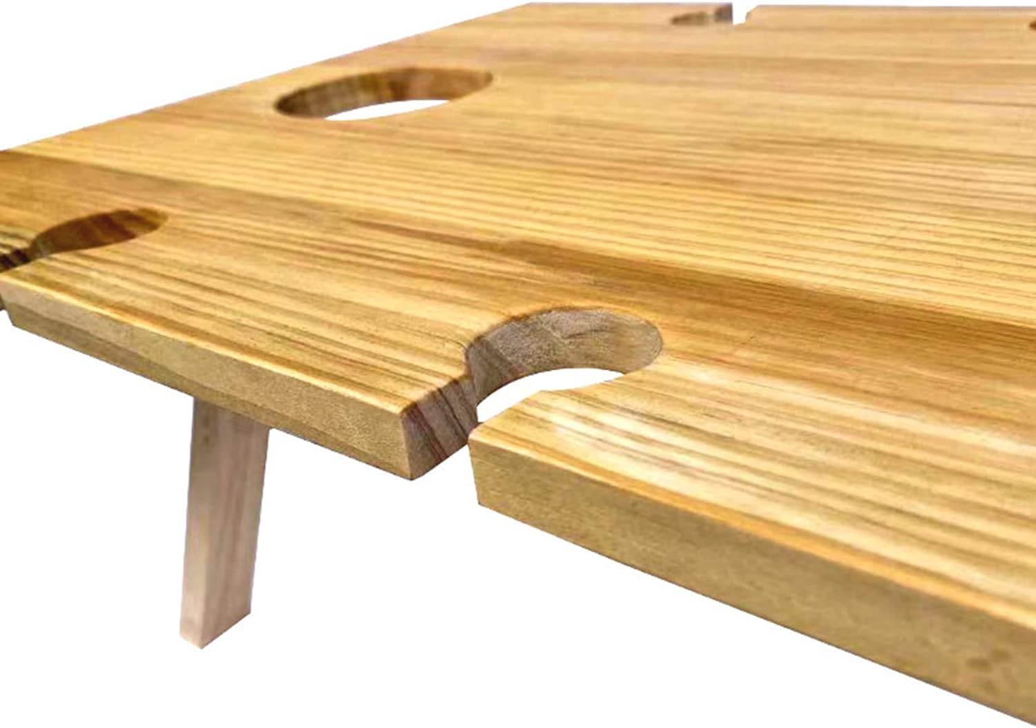 WoodenWine RackTable - Rangement Vin Portable Stylé