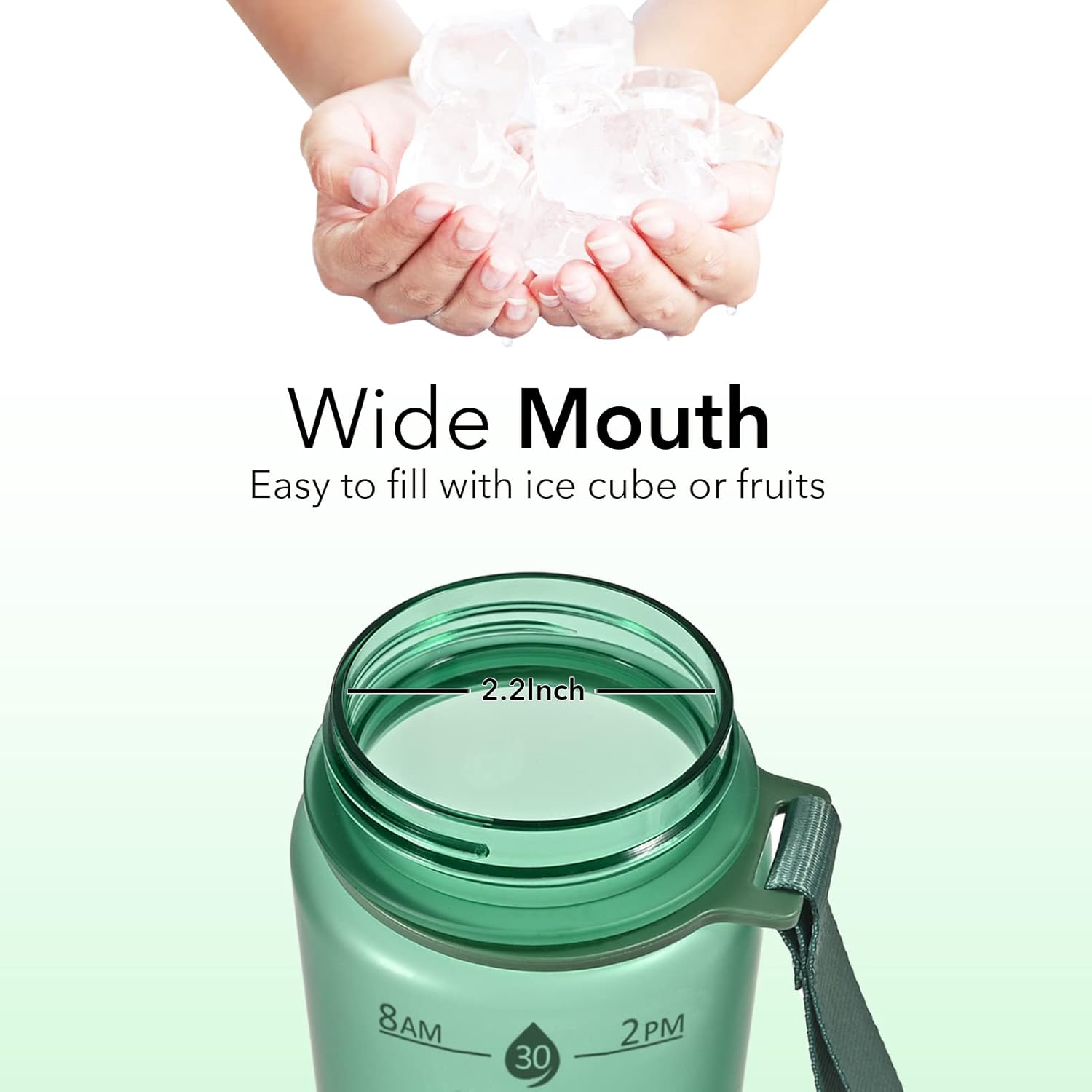 HydraBoost – Gourde Motivationnelle Tendance 900ml