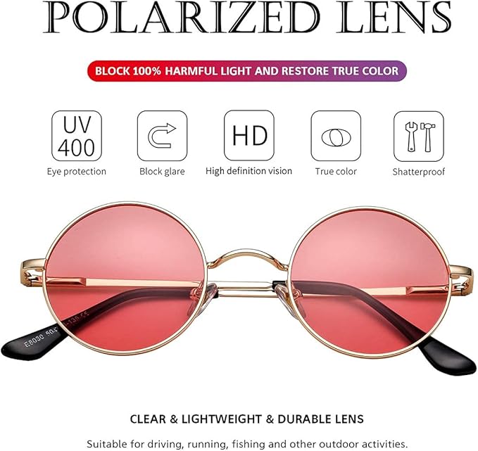 LennonShade – Lunettes de Soleil Rétro Polarisées