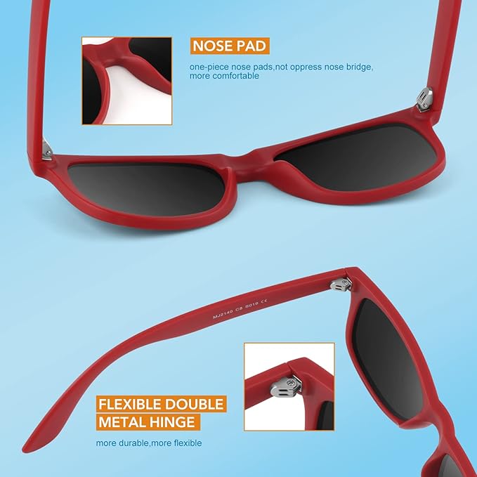 Jamie – Lunettes de Soleil Rétro Années 80