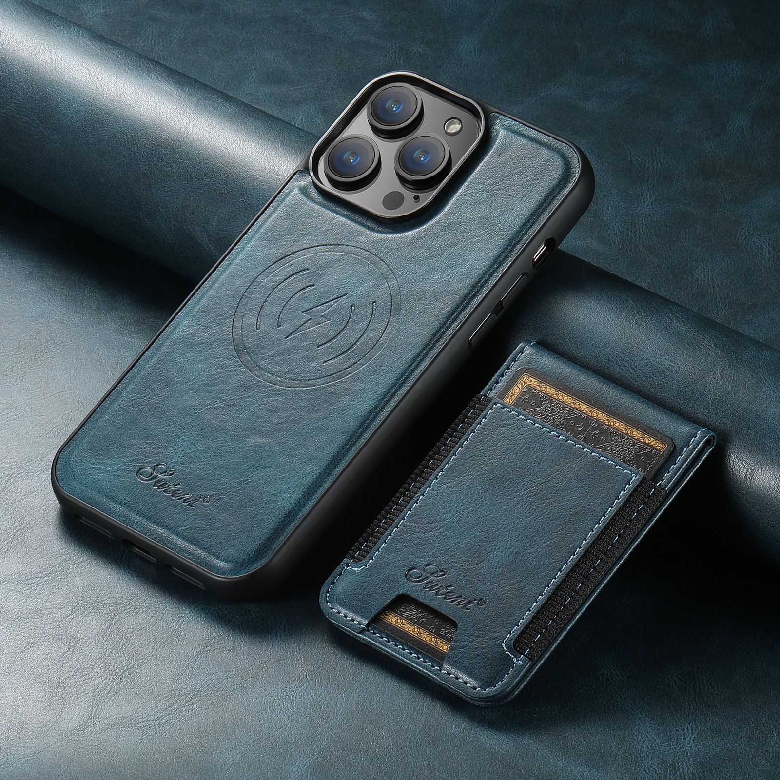 LuxLeather Case - Coque Cuir Élégante avec MagSafe