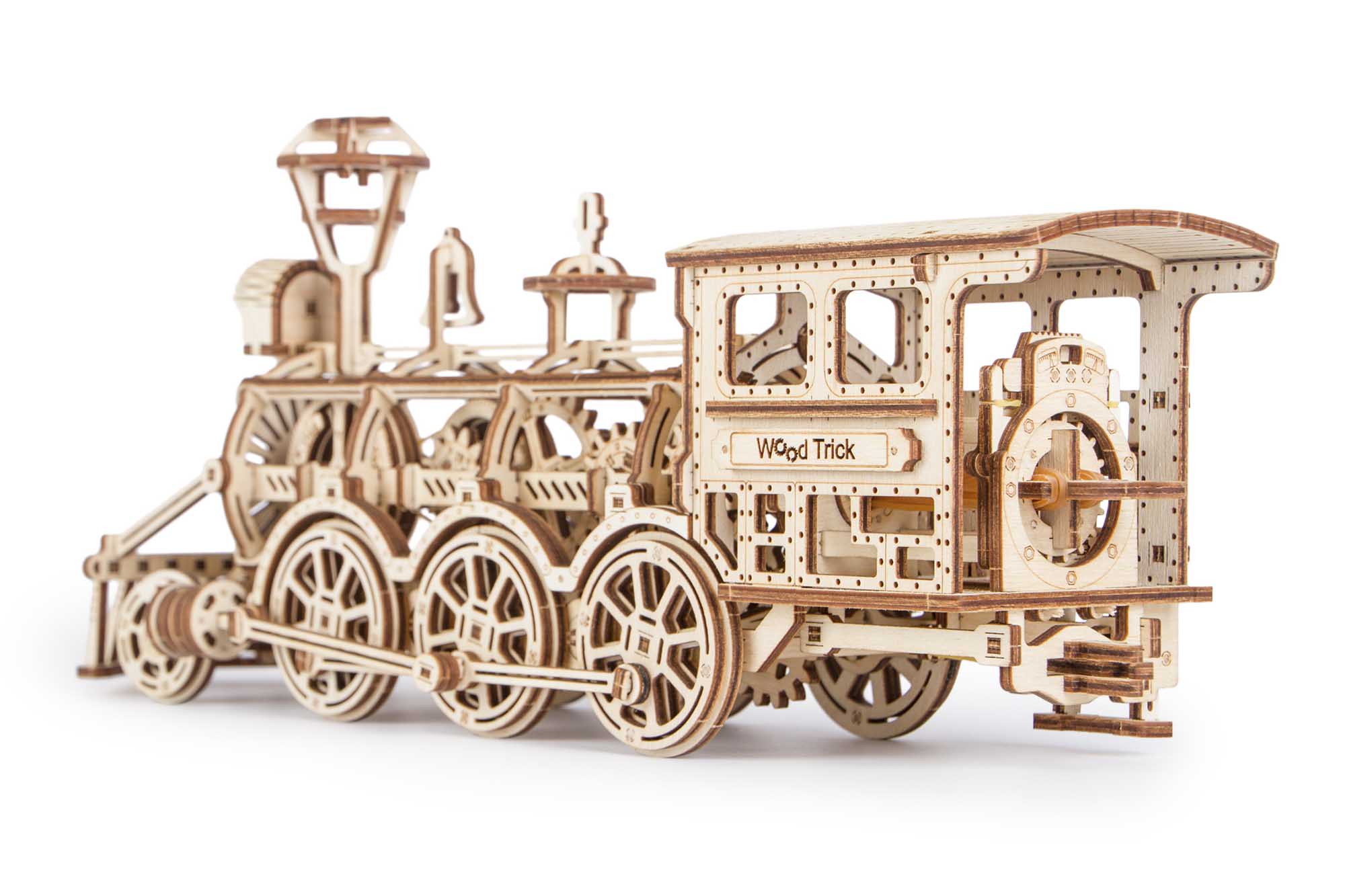 TrainCraft 3D Puzzle – Locomotive Historique avec Wagon