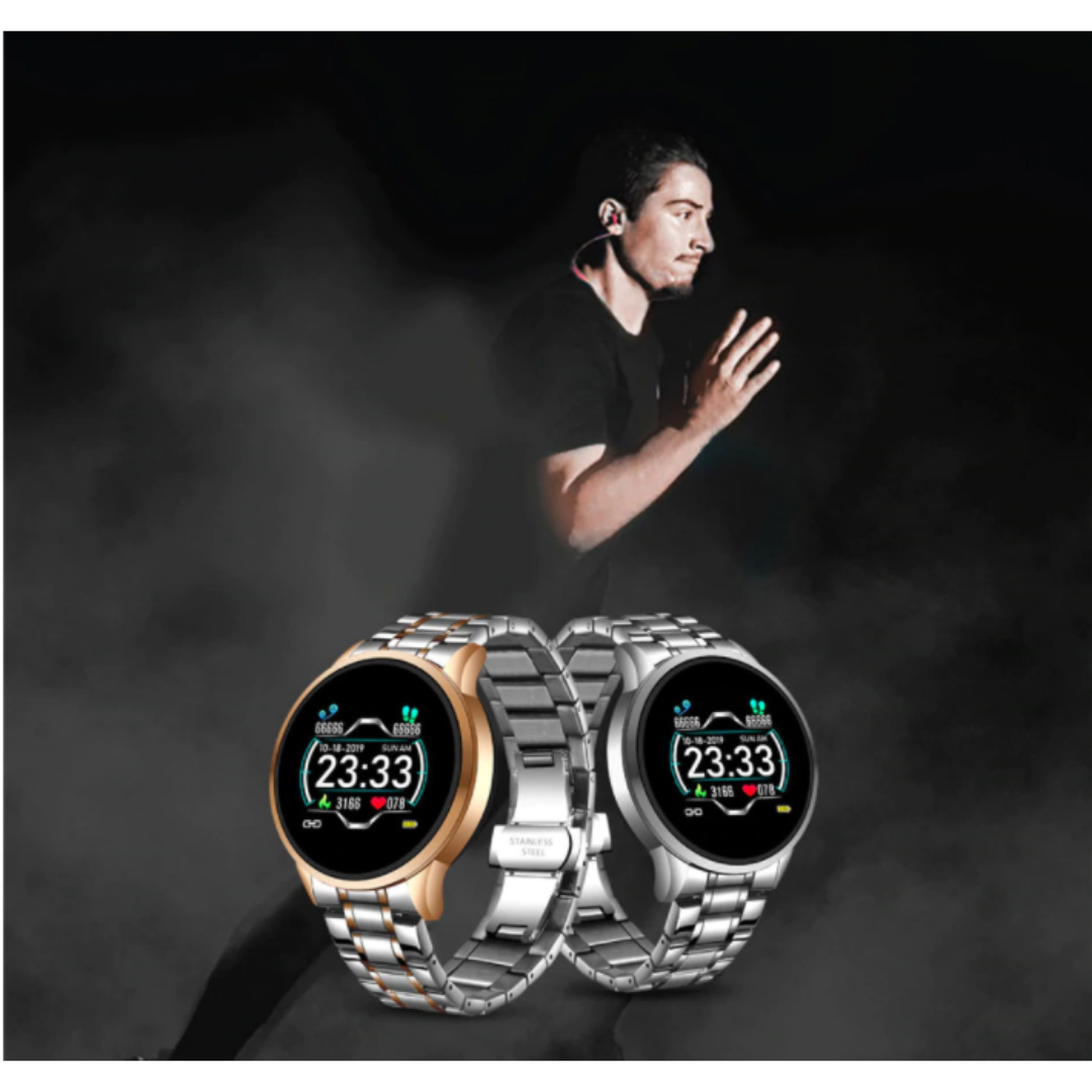 TimelessTrack – Smartwatch Élégante Fonctions Avancées