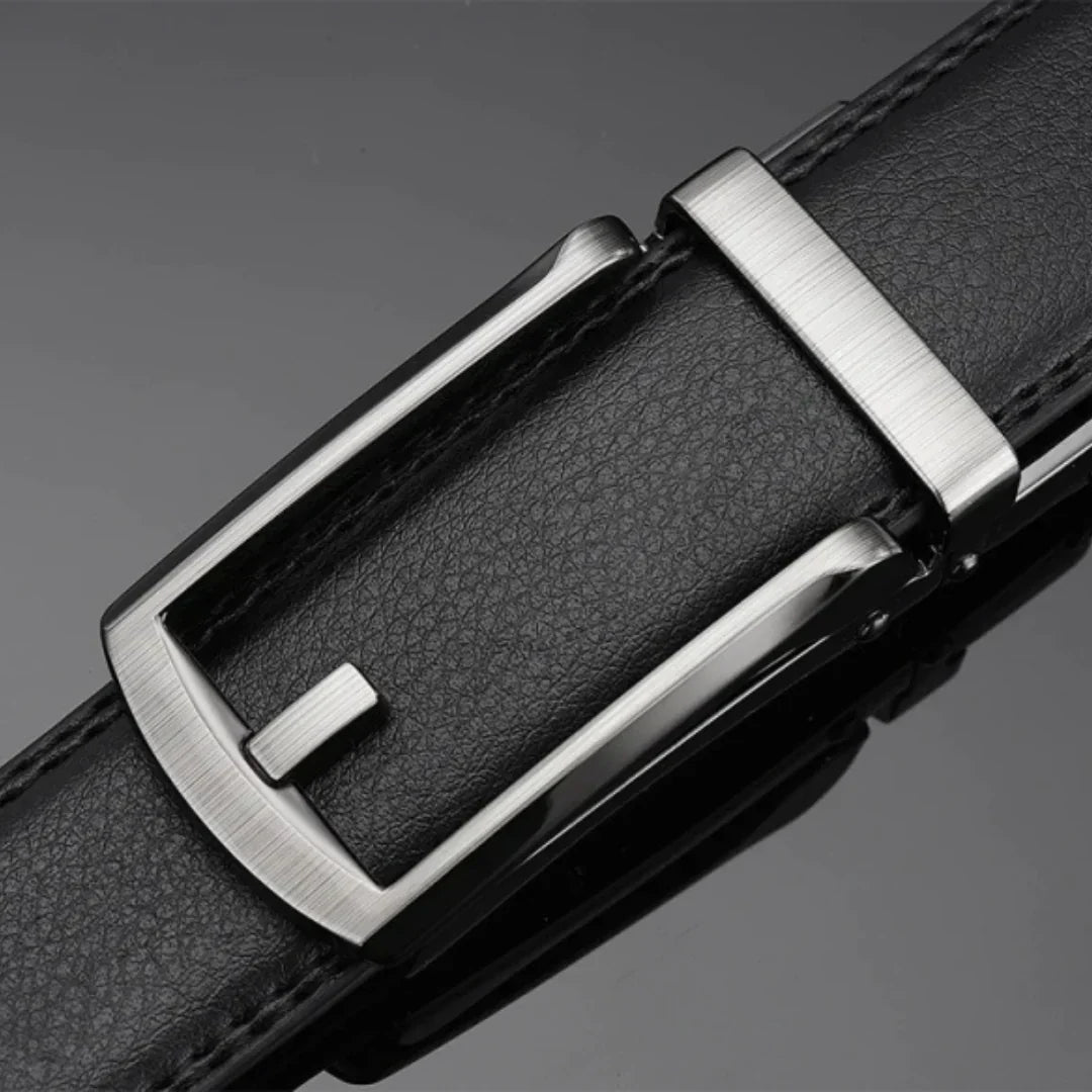 EliteSlide Belt - Ceinture Cuir Glissière Homme