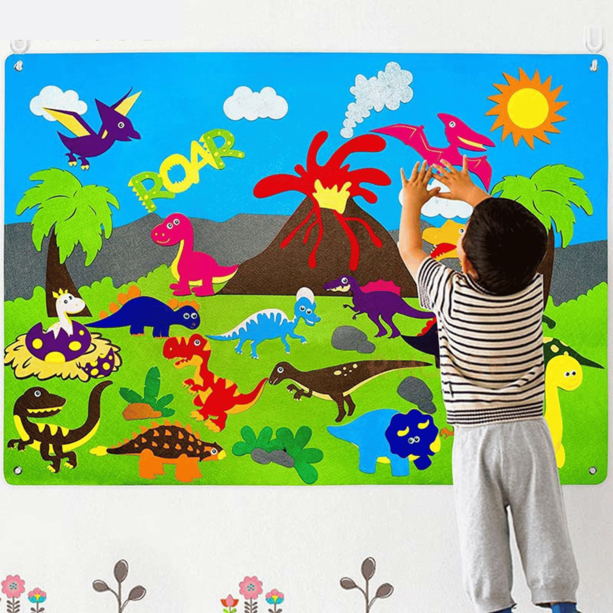 StoryCraft Felt Board – Tableau Feutre Créatif