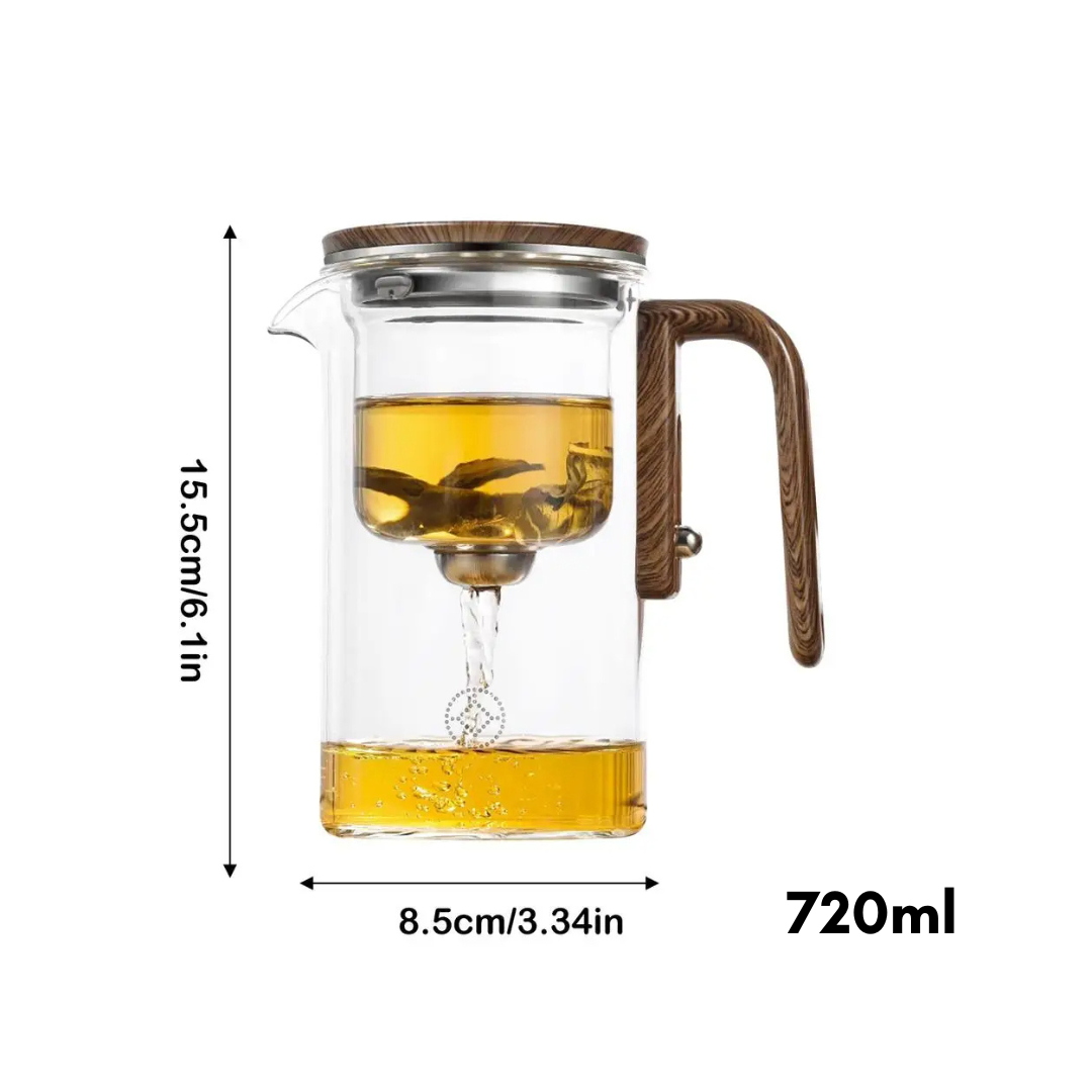 ClearBrew – Théière Transparente Élégante Café & Thé