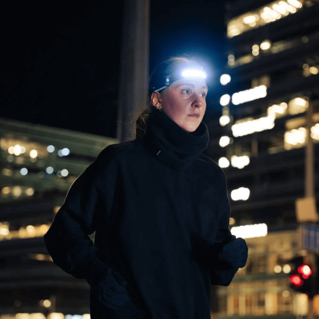 GlowSense - Lampe Frontale Induction
