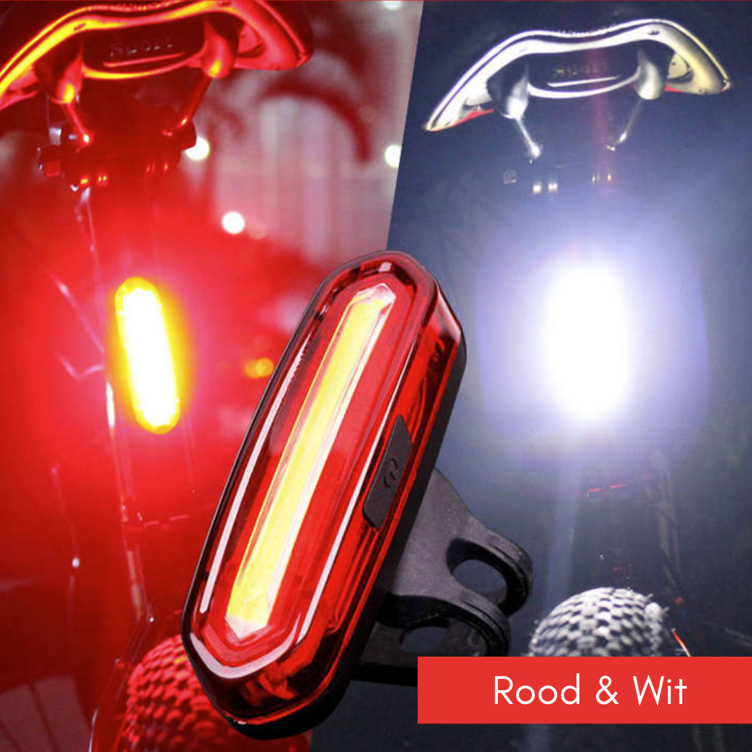 LightUp - Feu Arrière Vélo LED Rechargeable Puissant