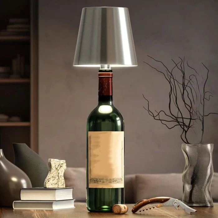 GlowBottle - Lampe bouteille LED portable et stylée