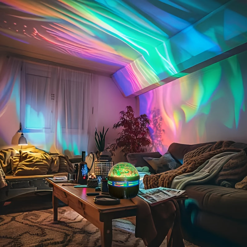 AuroraStar - Projecteur LED RGB d'Ambiance avec Télécommande