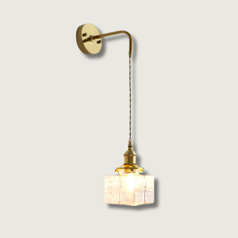 Auréa – Applique Murale LED Dorée de Luxe | Éclairage Intérieur Élégant