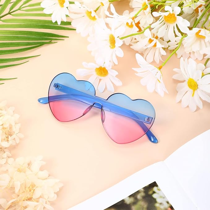 HeartGlare - Lunettes Transparentes Sans Monture