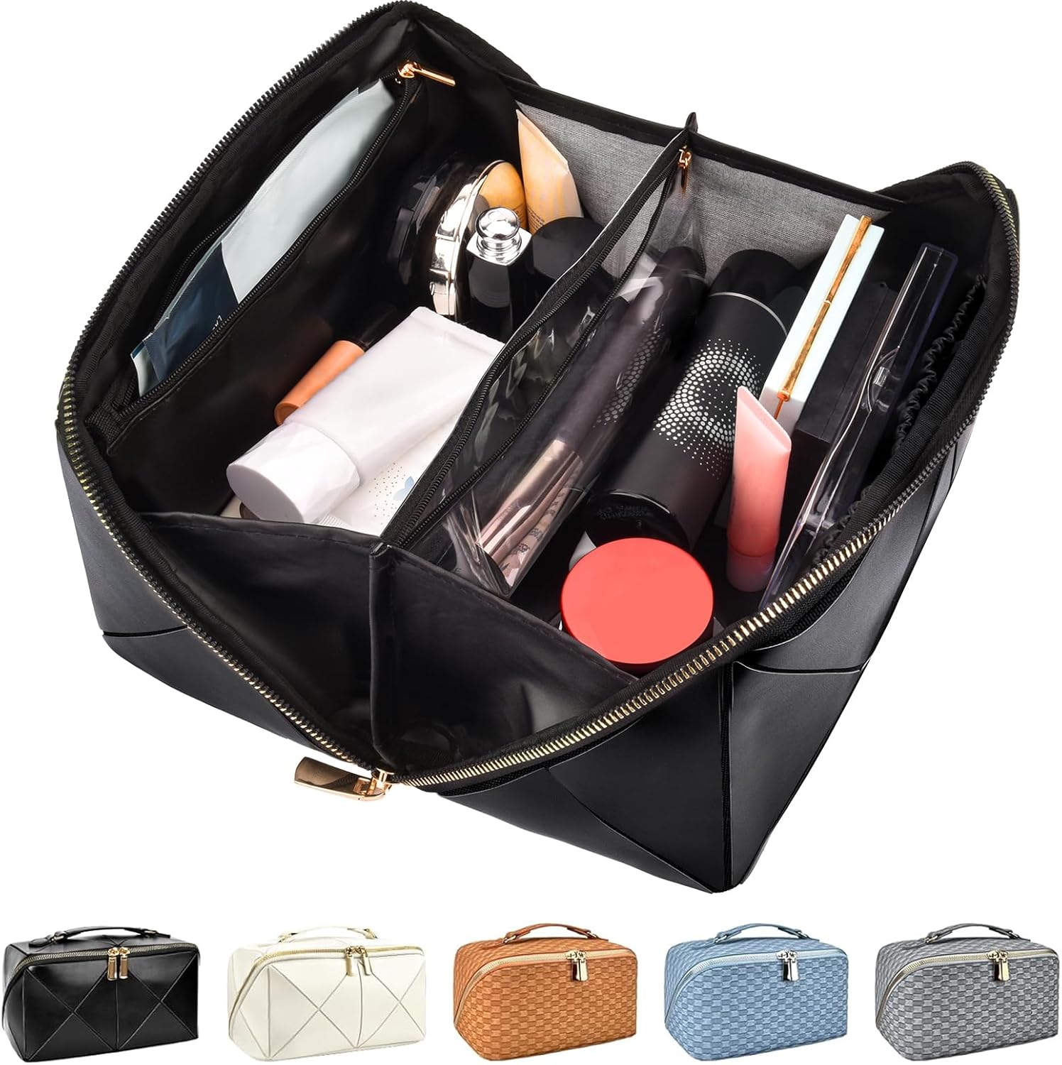 GlamBag - Trousse Maquillage Imperméable Grande Capacité