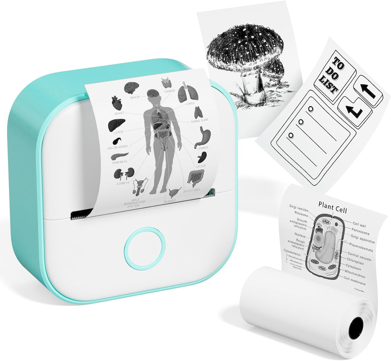 Pocket Printer - Mini Imprimante Portable Sans Encre
