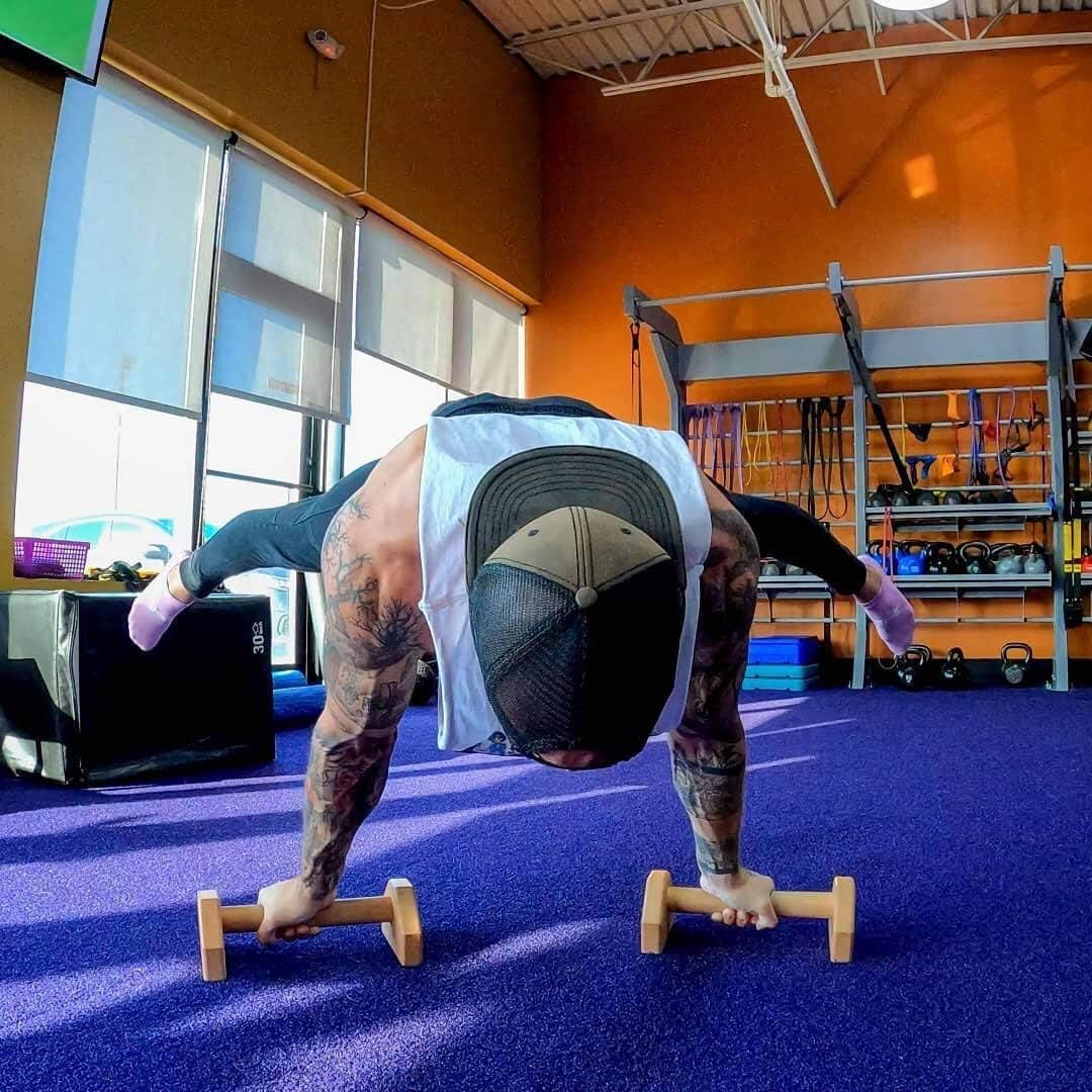 Calisthenics PowerBars – Supports Push-Up Bois Solides